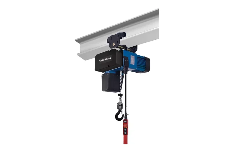 SCXL Electric Chain Hoist Double-Speed Control Type (Manual Trolley)